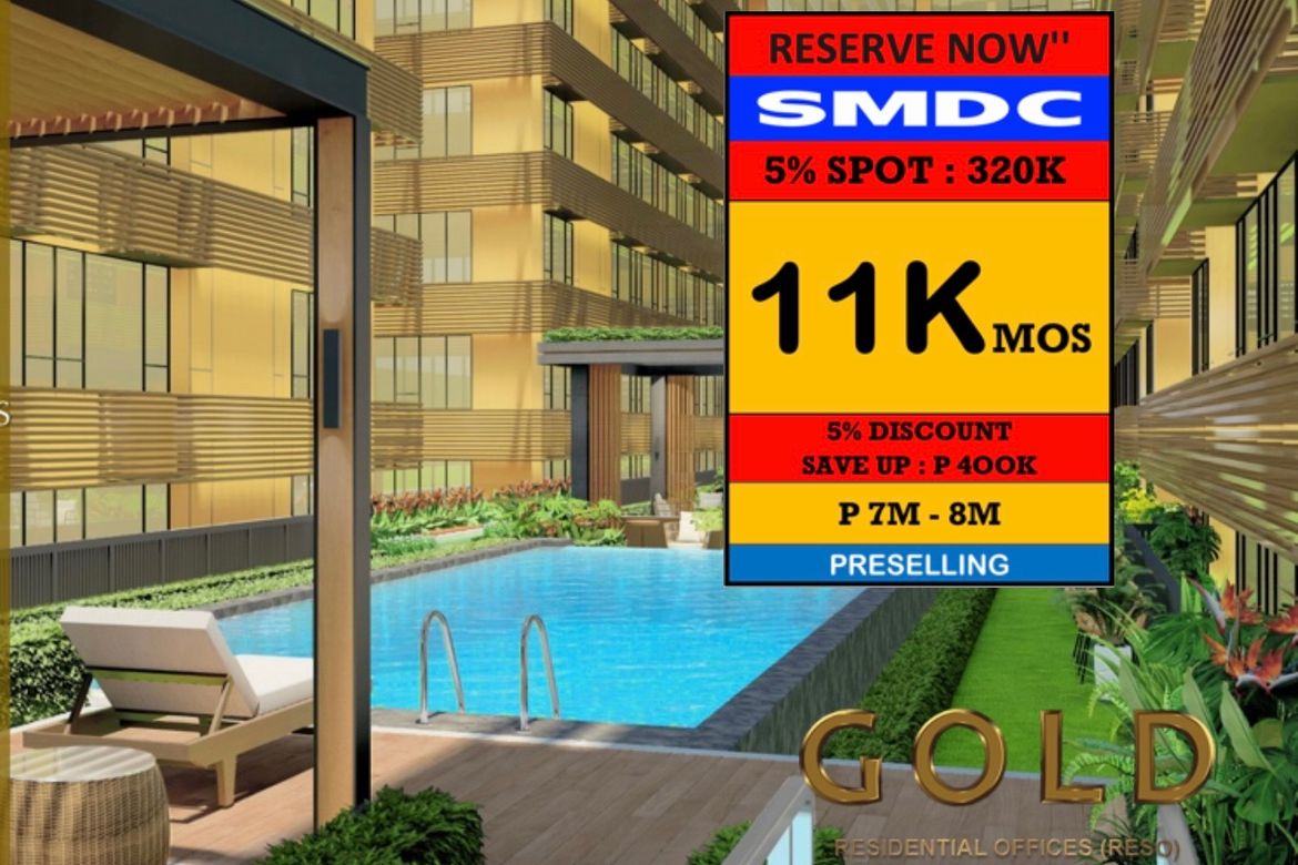 1 Bedroom Commercial for Sale in SMDC Gold Residences, Santo Niño, Parañaque, Metro Manila – photo 2