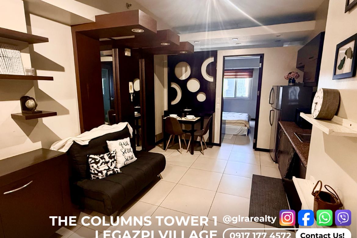 1 Bedroom Commercial for Sale in The Columns At Legaspi Village, San Lorenzo, Makati, Metro Manila