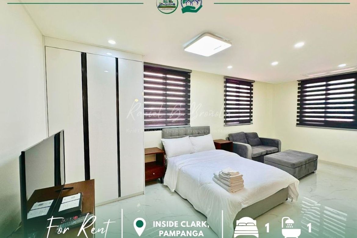 1 Bedroom Condo for Rent in Balibago, Angeles, Pampanga