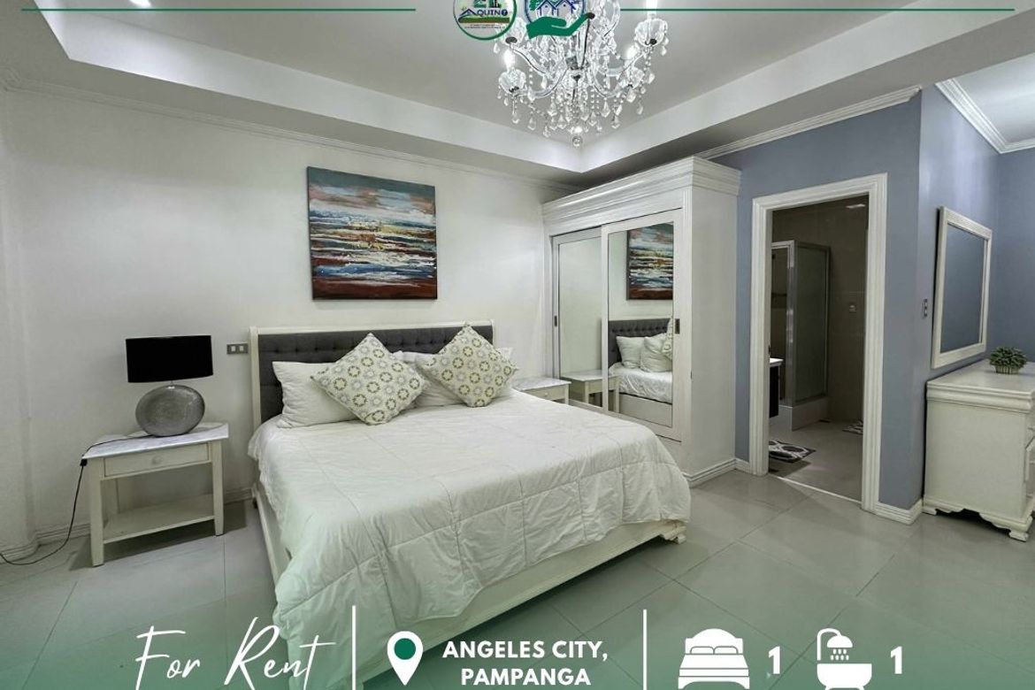 1 Bedroom Condo for Rent in Balibago, Angeles, Pampanga
