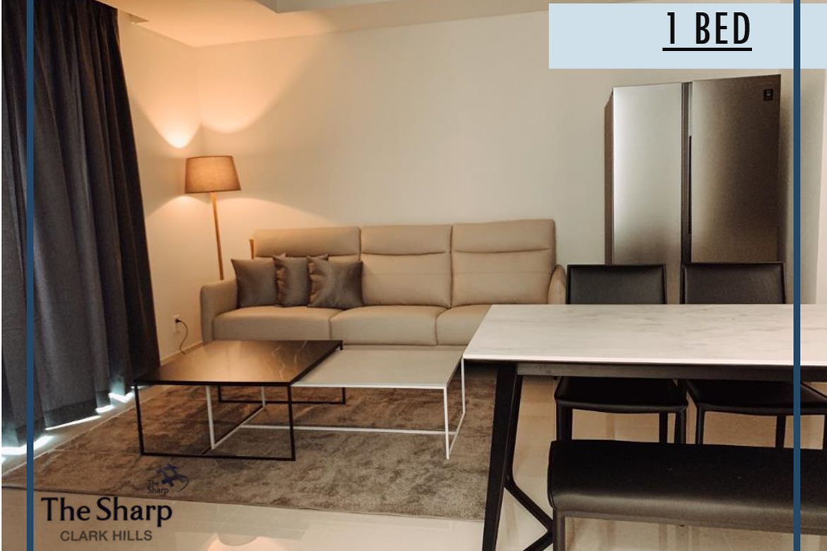 1 Bedroom Condo for Rent in The Sharp Clark Hills, Balibago, Angeles, Pampanga
