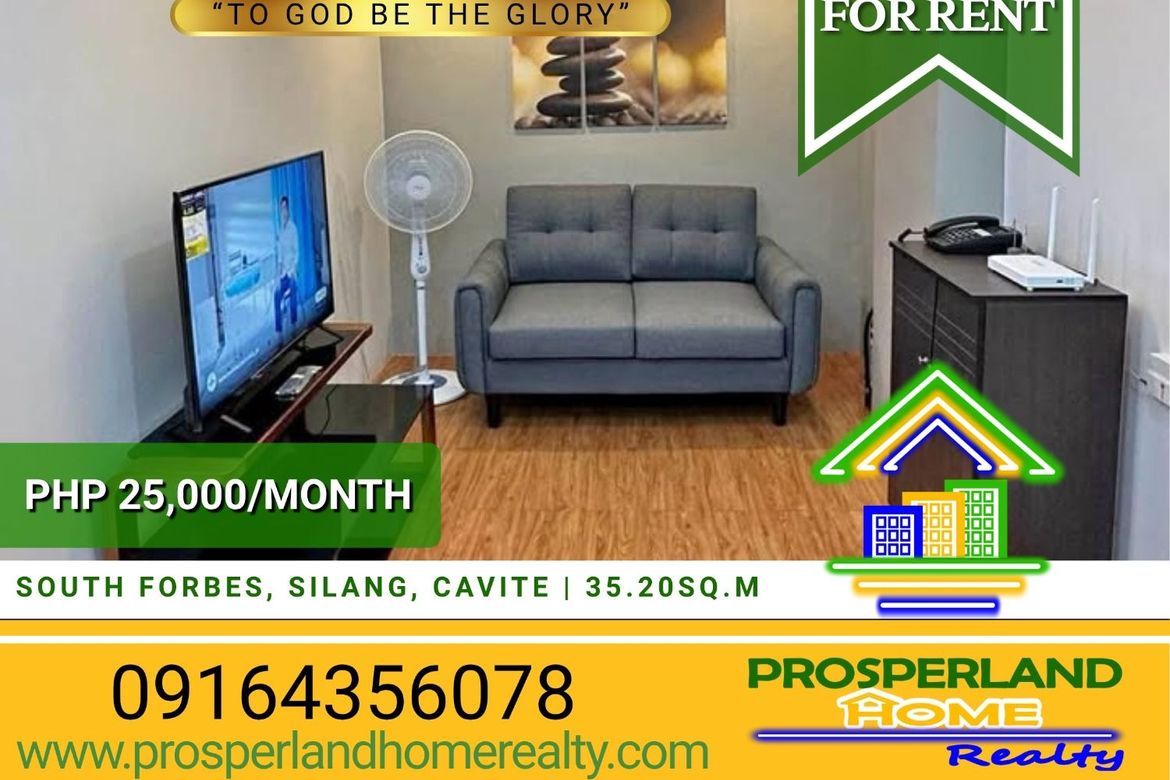 1 Bedroom Condo for Rent in Tubuan II, Silang, Cavite