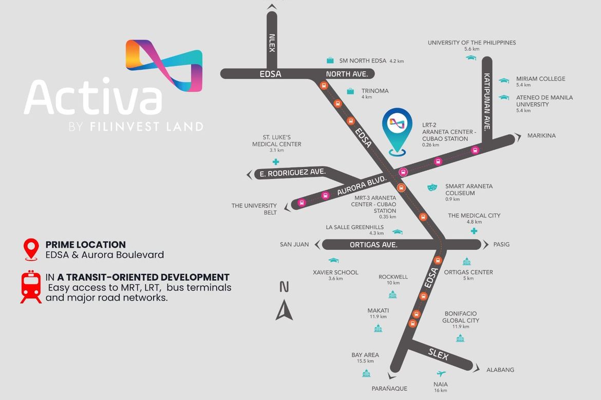 1 Bedroom Condo for Sale in Activa Flex, E. Rodriguez, Quezon City, Metro Manila near LRT-2 Araneta Center-Cubao – photo 6