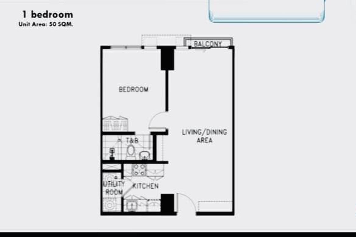 1 Bedroom Condo for Sale in Almanza Dos, Las Piñas, Metro Manila – photo 7