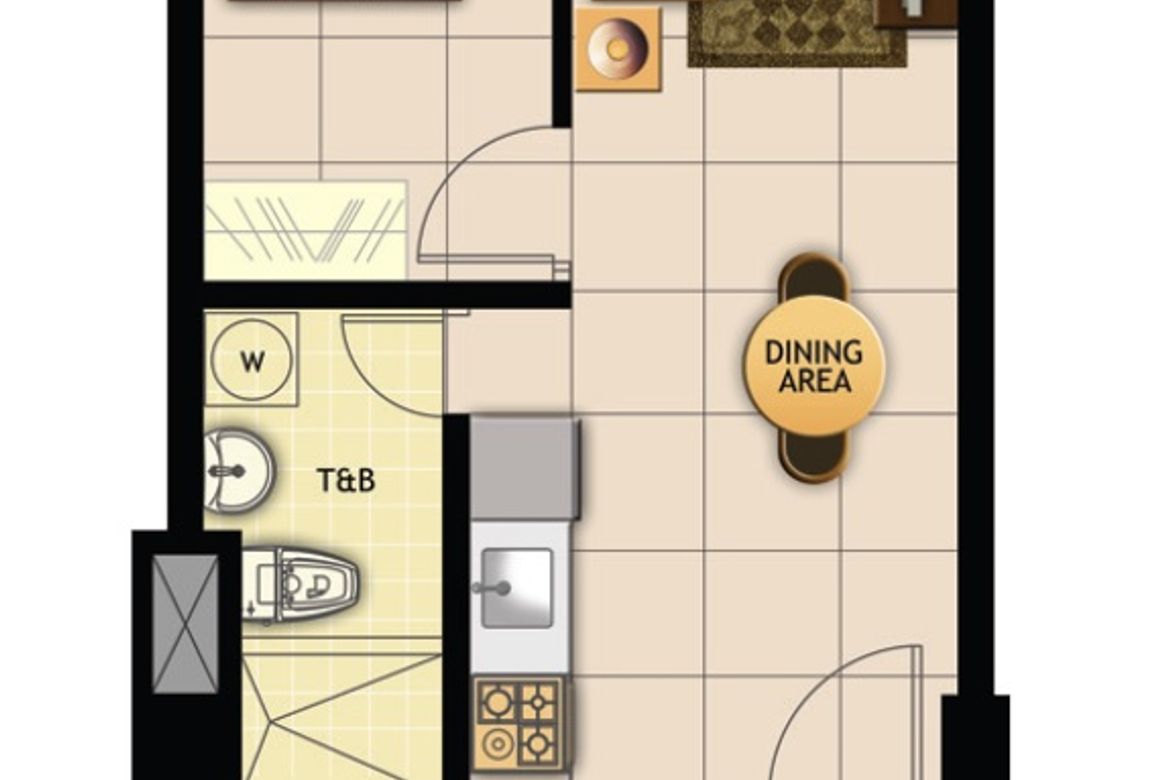 1 Bedroom Condo for Sale in Avida Towers Sucat, Barangay 76, Pasay, Metro Manila near LRT-1 EDSA – photo 8