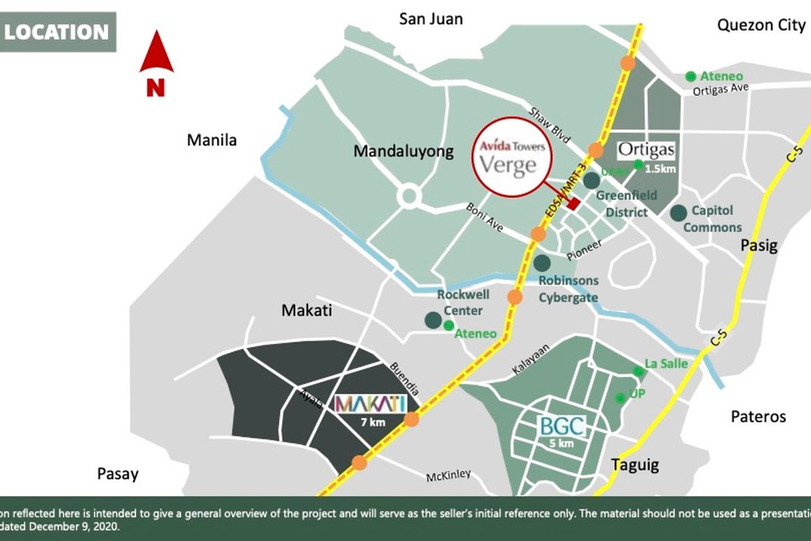 1 Bedroom Condo for Sale in Avida Towers Verge, Highway Hills, Mandaluyong, Metro Manila near MRT-3 Boni – photo 2
