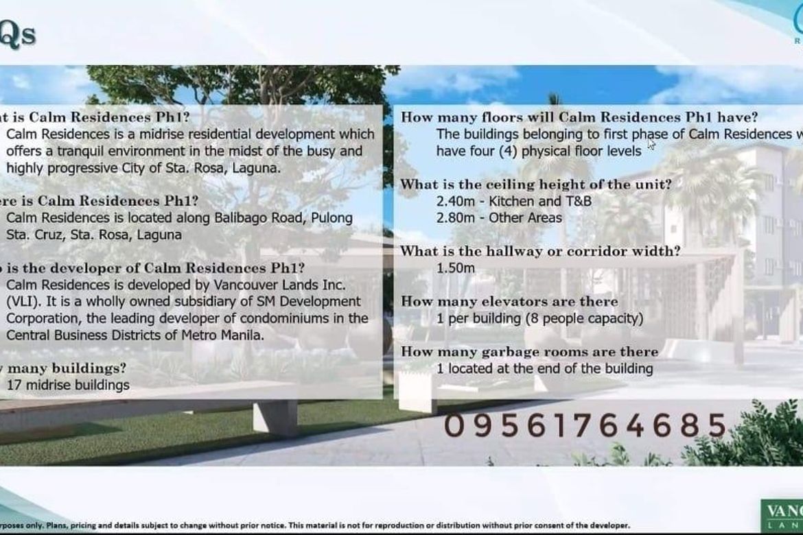 1 Bedroom Condo for Sale in Balibago, Santa Rosa, Laguna – photo 2
