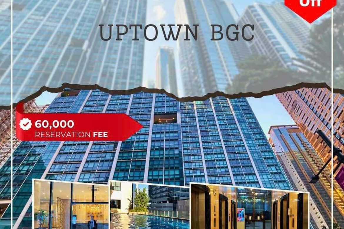 1 Bedroom Condo for Sale in BGC, Taguig, Metro Manila