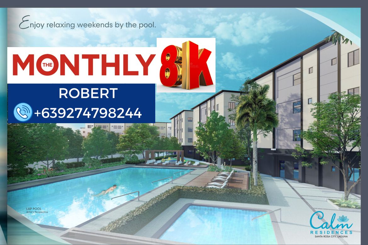 1 Bedroom Condo for Sale in Calm Residences, Calamba, Laguna