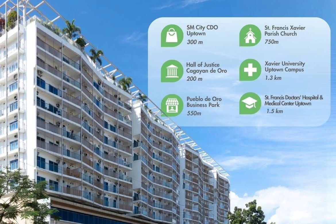 1 Bedroom Condo for Sale in Carmen, Cagayan de Oro, Misamis Oriental