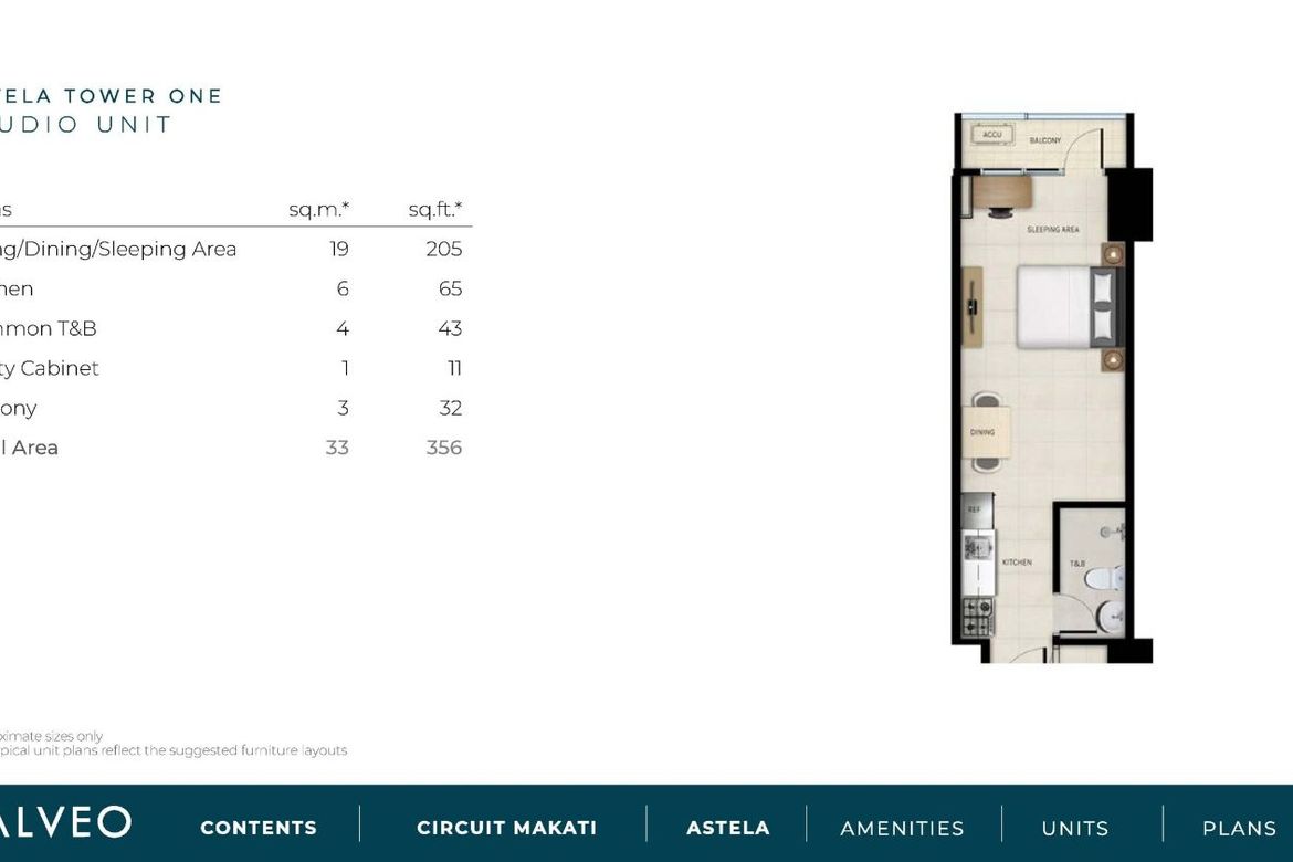 1 Bedroom Condo for Sale in Carmona, Makati, Metro Manila – photo 2