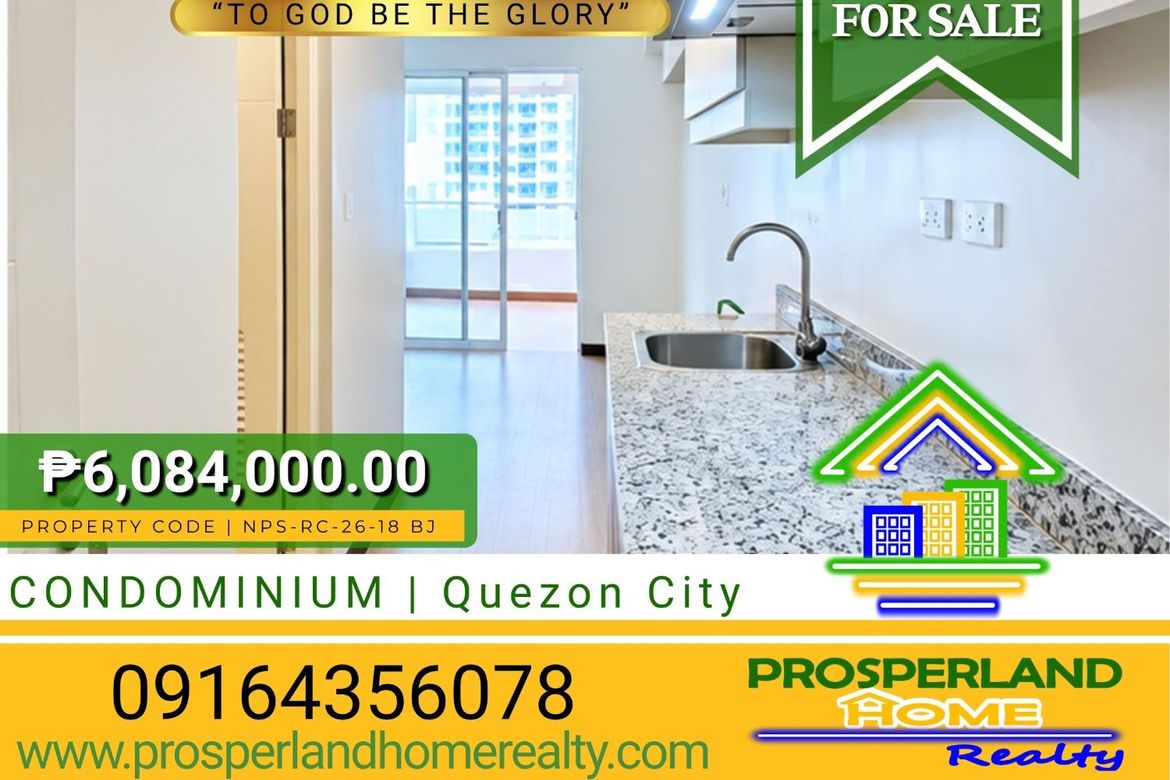 1 Bedroom Condo for Sale in Central, Quezon City, Metro Manila