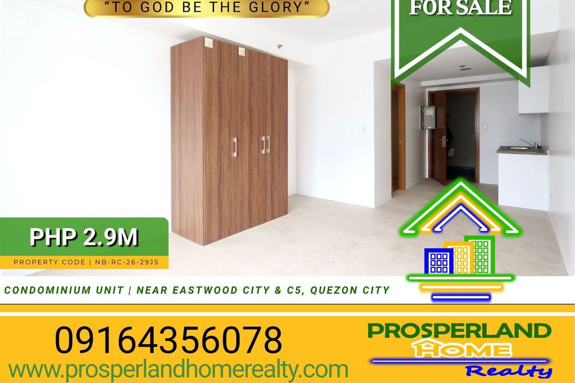 1 Bedroom Condo for Sale in Central, Quezon City, Metro Manila