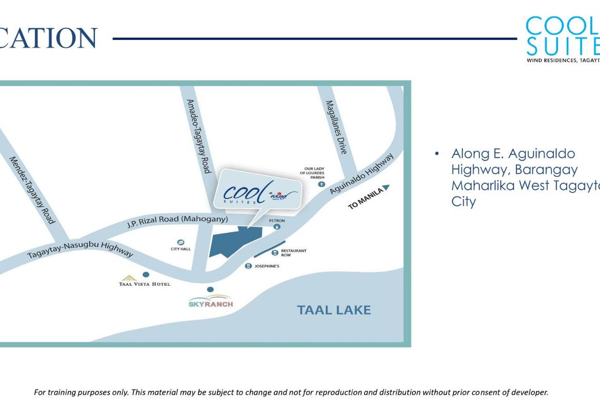 1 Bedroom Condo for Sale in Cool Suites at Wind Residences, Maharlika West, Tagaytay, Cavite – photo 3