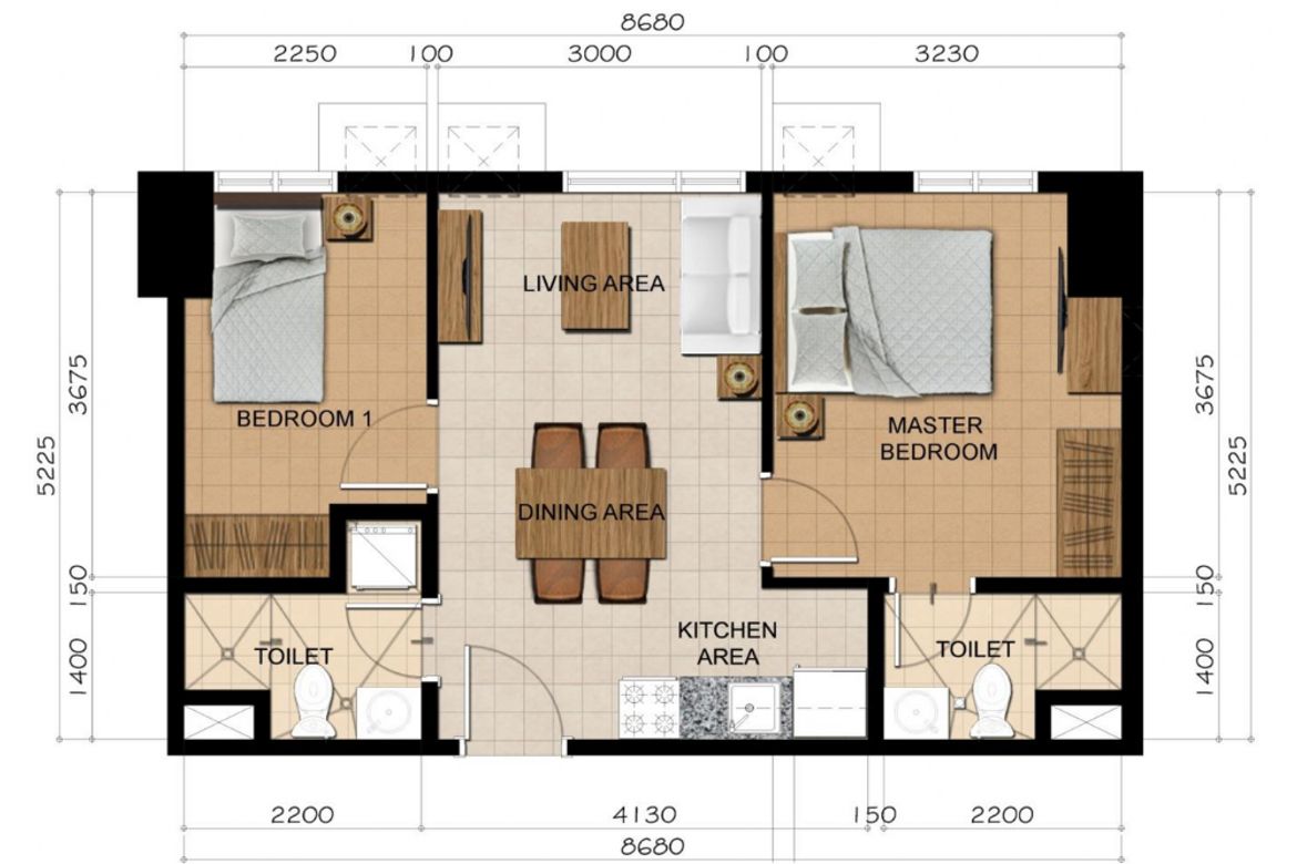 1 Bedroom Condo for Sale in COVENT GARDEN, Santa Mesa, Manila, Metro Manila near LRT-2 V. Mapa – photo 7