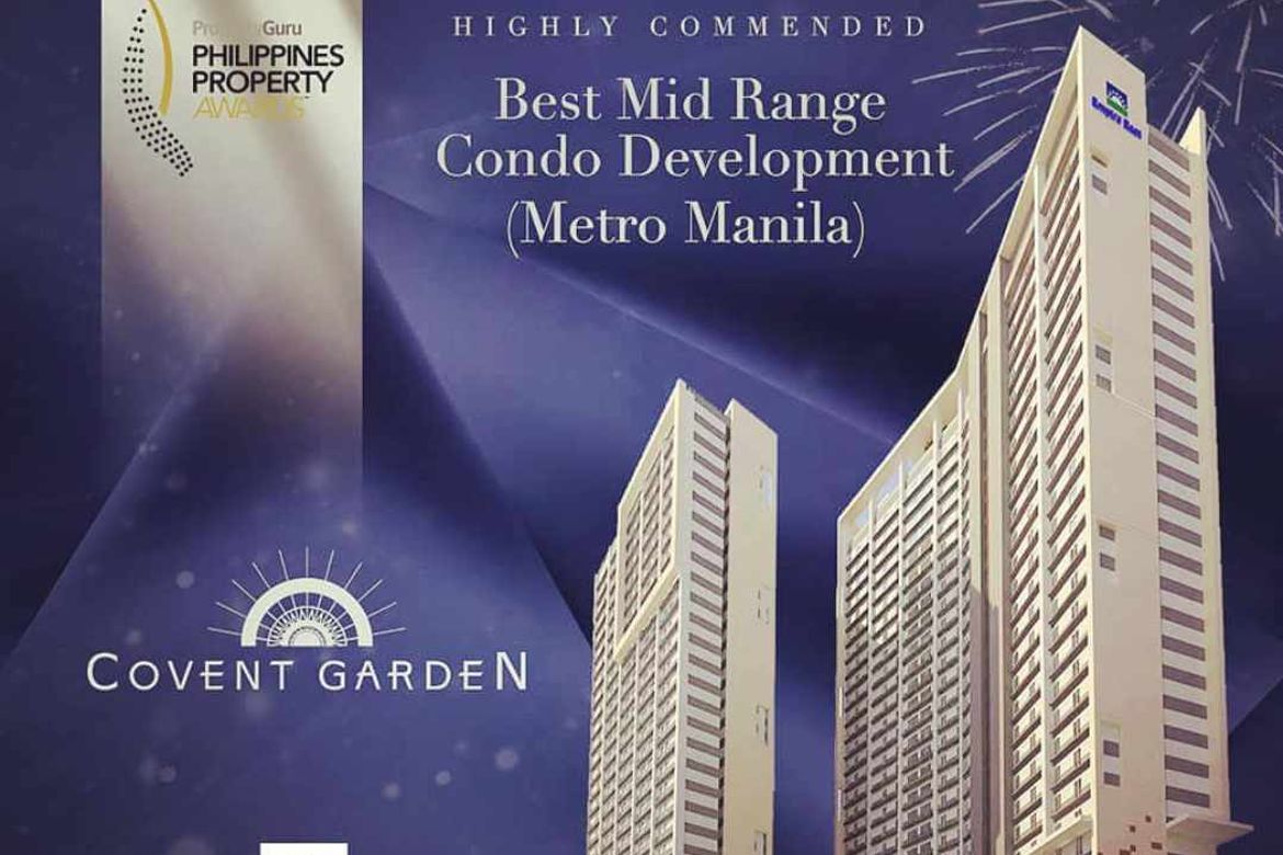 1 Bedroom Condo for Sale in COVENT GARDEN, Santa Mesa, Manila, Metro Manila near LRT-2 V. Mapa