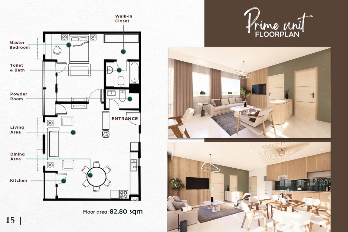 1 Bedroom Condo for Sale in Emerald Suite, Pampang, Angeles, Pampanga – photo 5