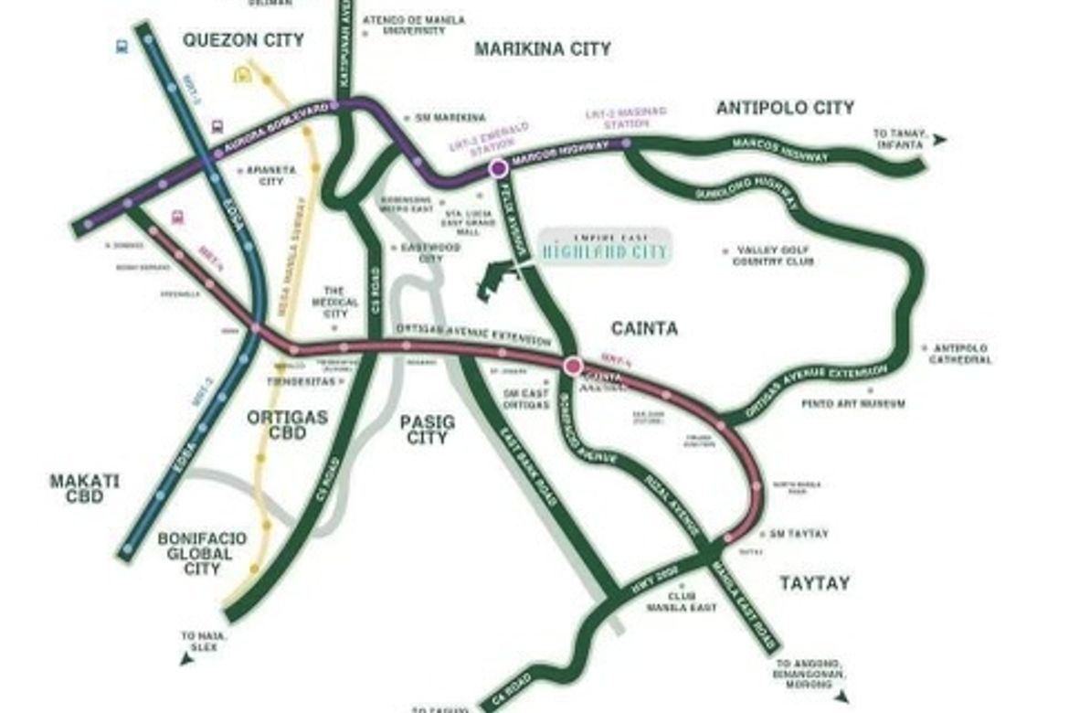 1 Bedroom Condo for Sale in Empire East Highland City, Manggahan, Pasig, Metro Manila – photo 2