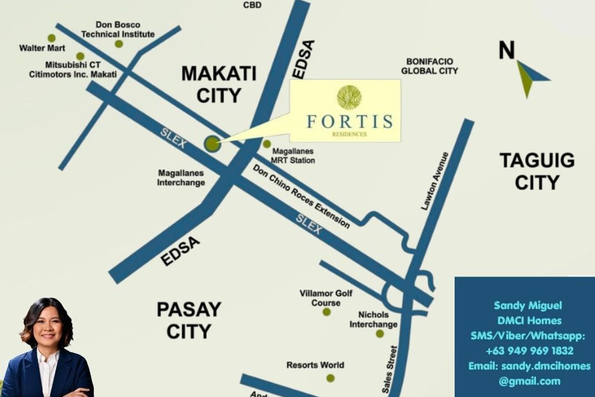 1 Bedroom Condo for Sale in Fortis Residences, Bangkal, Makati City near MRT-3 Magallanes – photo 16