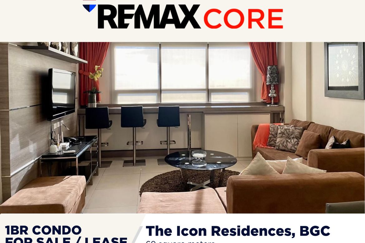 1 Bedroom Condo for Sale in Icon Residences, BGC, Taguig