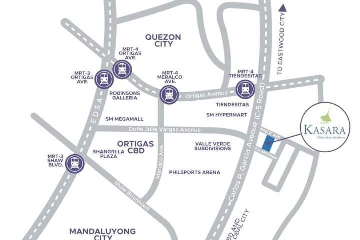 1 Bedroom Condo for Sale in Kasara Urban Resort Residences, Ugong, Pasig, Metro Manila – photo 2