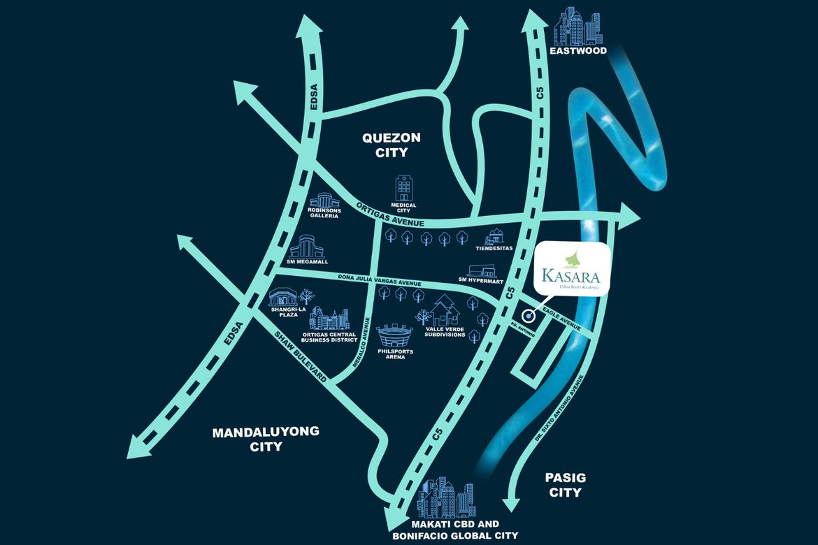 1 Bedroom Condo for Sale in Kasara Urban Resort Residences, Ugong, Pasig, Metro Manila – photo 2