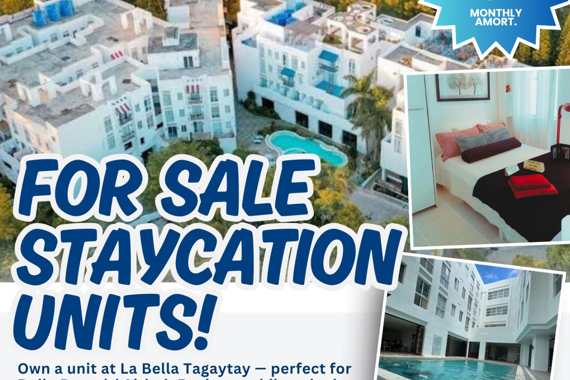 1 Bedroom Condo for Sale in La Bella Tagaytay, Neogan, Tagaytay, Cavite