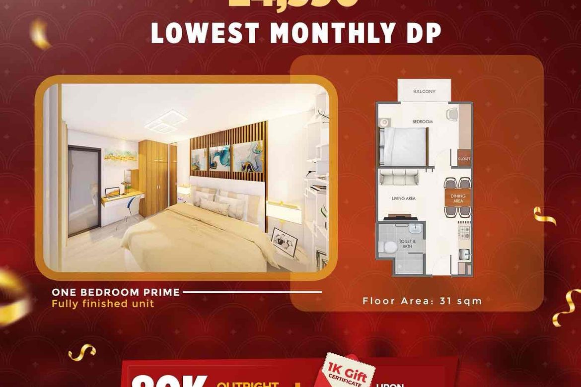 1 Bedroom Condo for Sale in Libaong, Panglao, Bohol