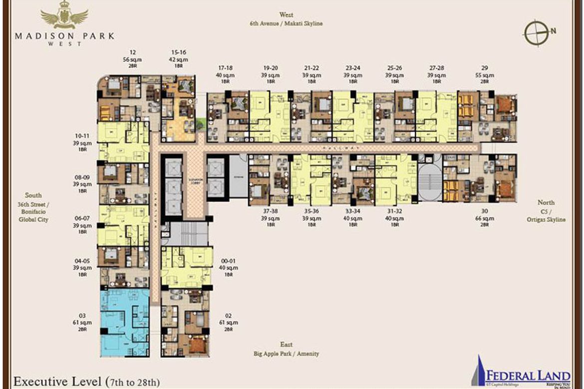 1 Bedroom Condo for Sale in Madison Park West, BGC, Taguig – photo 13