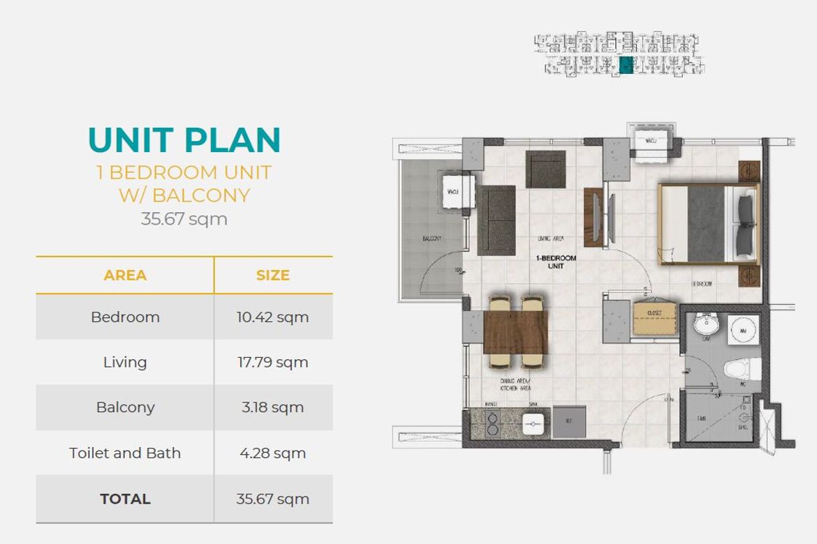 1 Bedroom Condo for Sale in Maguikay, Mandaue, Cebu – photo 7