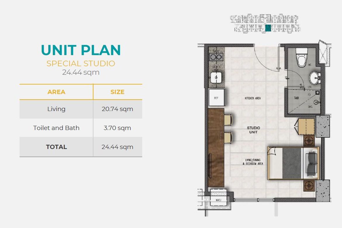 1 Bedroom Condo for Sale in Maguikay, Mandaue, Cebu – photo 8