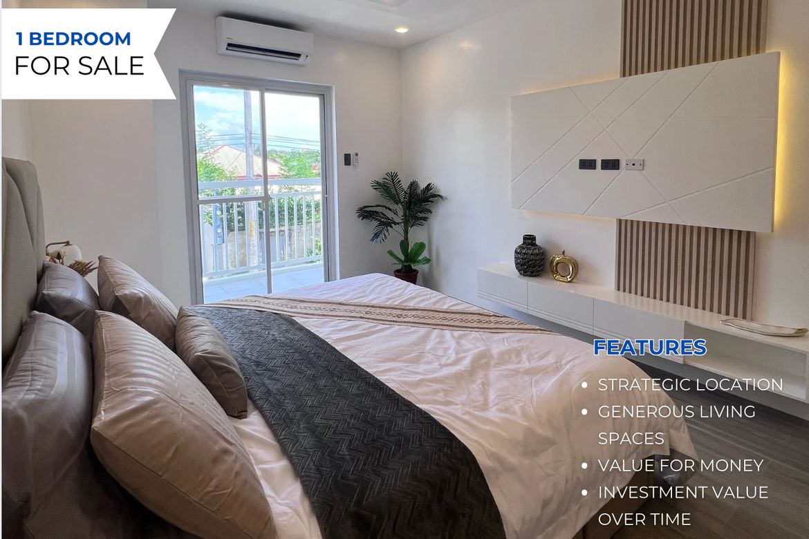 1 Bedroom Condo for Sale in Malabanias, Angeles, Pampanga