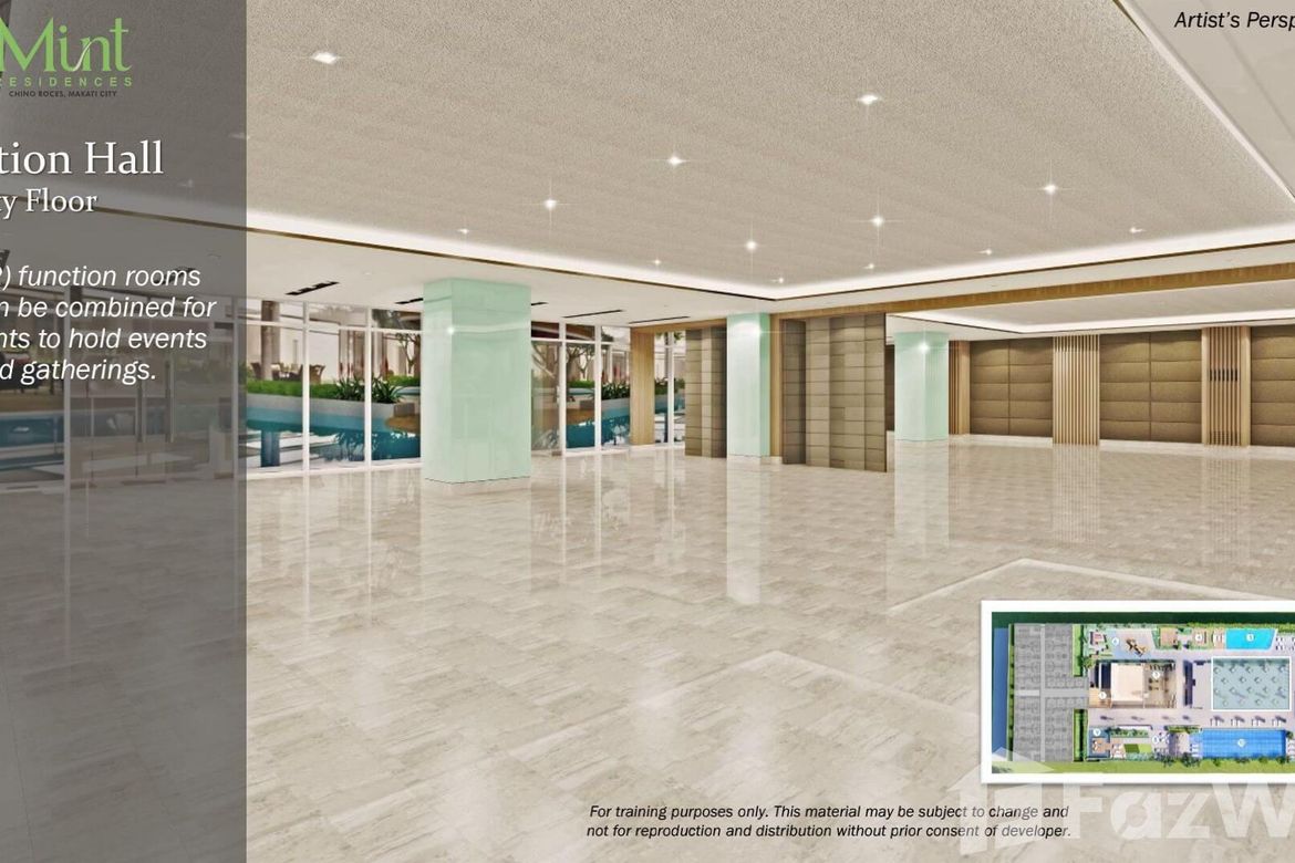 1 Bedroom Condo for Sale in Mint Residences, Urdaneta, Makati City near MRT-3 Ayala – photo 14