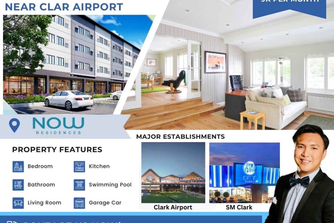 1 Bedroom Condo for Sale in Now Residences, Pampang, Angeles, Pampanga