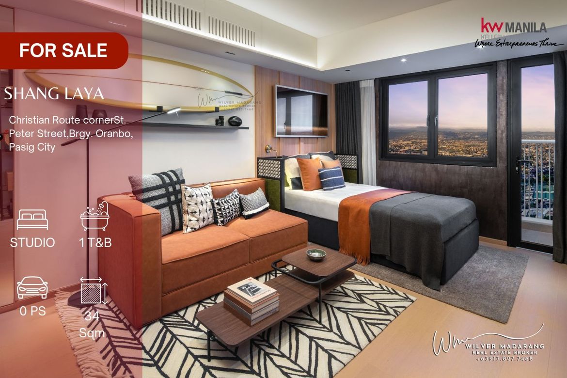 1 Bedroom Condo for Sale in Oranbo, Pasig, Metro Manila