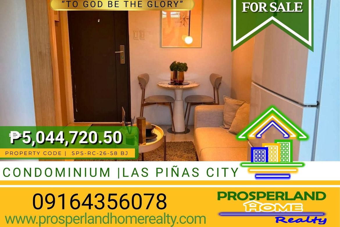 1 Bedroom Condo for Sale in Pamplona Dos, Las Piñas, Metro Manila