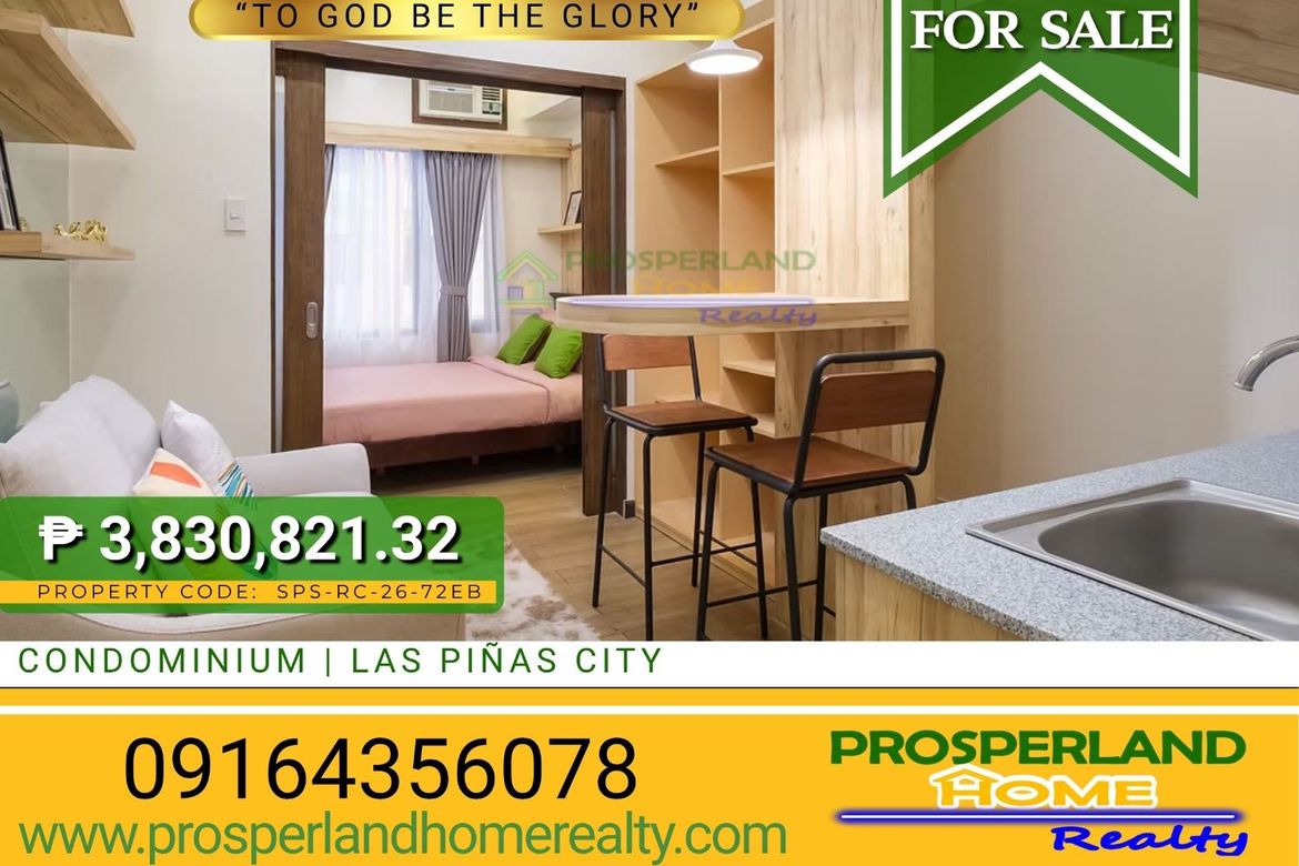 1 Bedroom Condo for Sale in Pamplona Dos, Las Piñas, Metro Manila