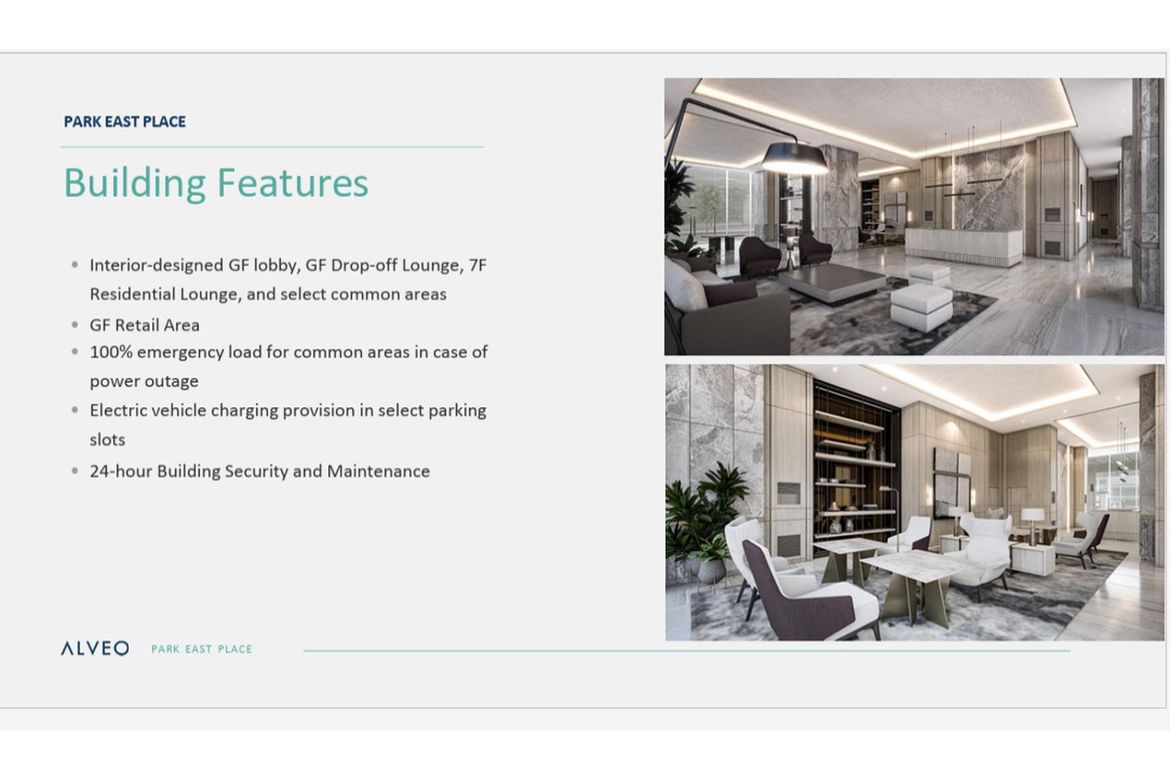 1 Bedroom Condo for Sale in Park East Place, BGC, Taguig – photo 14