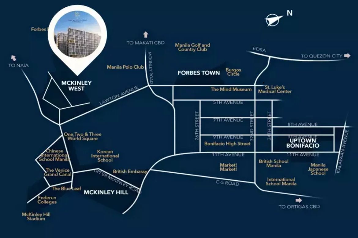 1 Bedroom Condo for Sale in Park McKinley West, BGC, Taguig, Metro Manila – photo 2