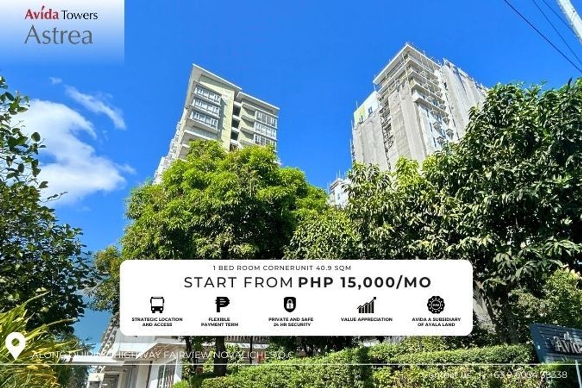 1 Bedroom Condo for Sale in Pasong Putik Proper, Quezon City, Metro Manila