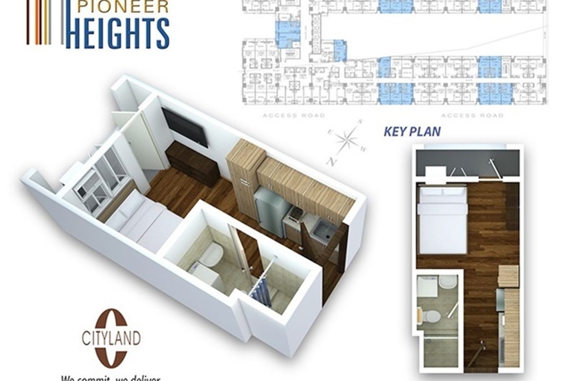 1 Bedroom Condo for Sale in Pioneer Heights 1, Highway Hills, Mandaluyong, Metro Manila near MRT-3 Boni – photo 5