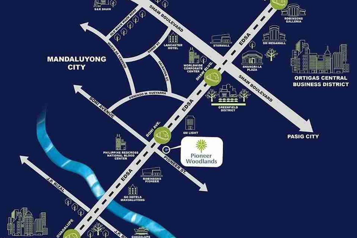 1 Bedroom Condo for Sale in Pioneer Woodlands, Barangka Ilaya, Mandaluyong, Metro Manila near MRT-3 Boni – photo 3