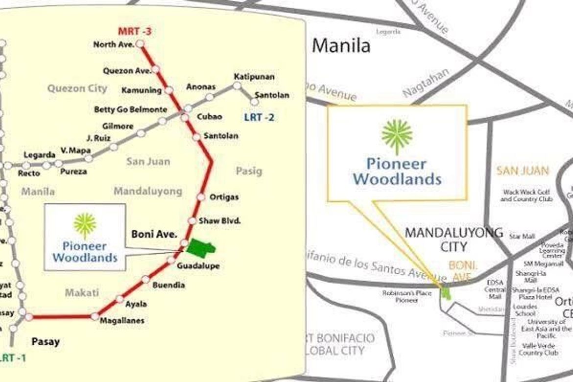 1 Bedroom Condo for Sale in Pioneer Woodlands, Barangka Ilaya, Mandaluyong, Metro Manila near MRT-3 Boni – photo 8