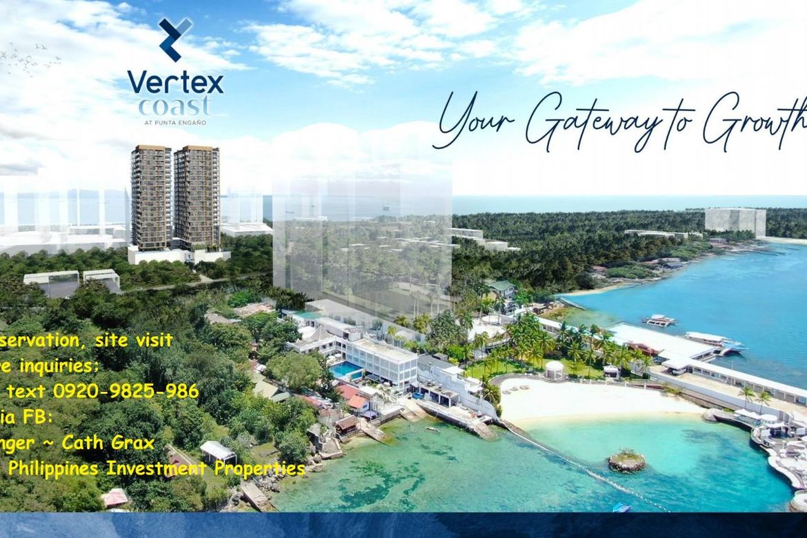 1 Bedroom Condo for Sale in Punta Engaño, Lapu-Lapu, Cebu