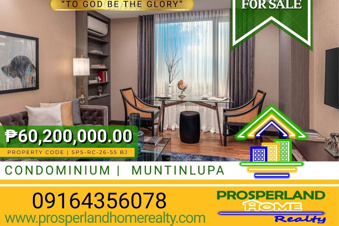 1 Bedroom Condo for Sale in Putatan, Muntinlupa, Metro Manila