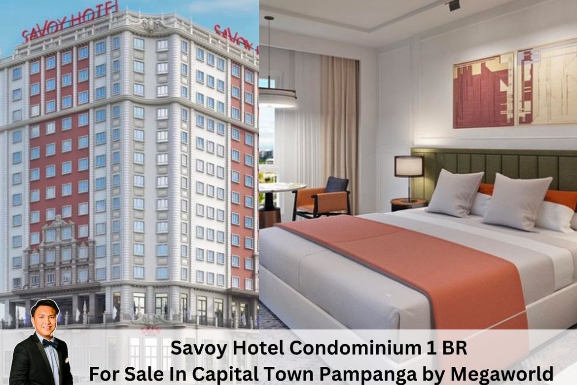 1 Bedroom Condo for Sale in Savoy Hotel Capital Town Pampanga, Santo Niño, San Fernando, Pampanga
