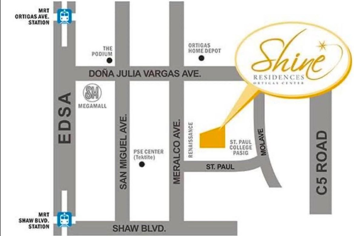 1 Bedroom Condo for Sale in Shine Residences, Ugong, Pasig, Metro Manila near MRT-3 Ortigas – photo 3