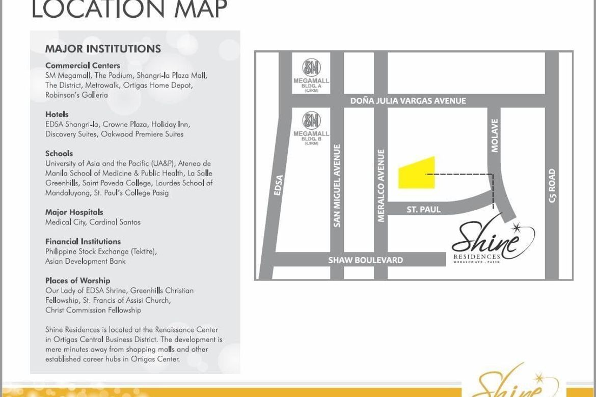 1 Bedroom Condo for Sale in Shine Residences, Ugong, Pasig, Metro Manila near MRT-3 Ortigas – photo 3