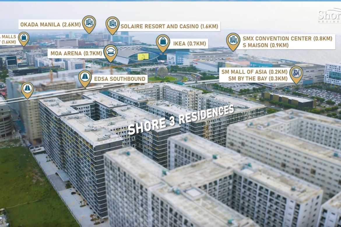 1 Bedroom Condo for Sale in Shore 3 Residences, Barangay 76, Pasay, Metro Manila near LRT-1 EDSA – photo 3