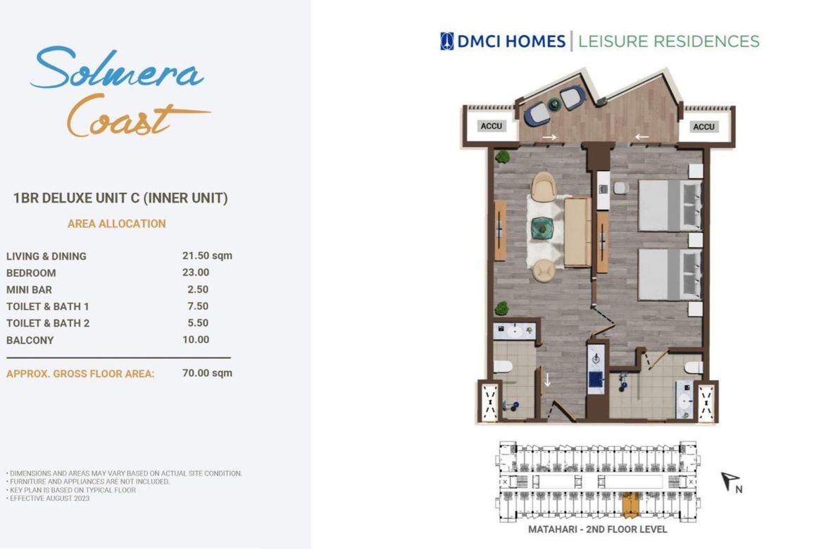 1 Bedroom Condo for Sale in Solmera Coast, Subukin, San Juan, Batangas – photo 7